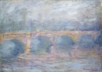 Waterloo Brücke, London, bei Sonnenuntergang (1904)